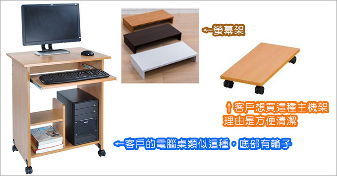 電腦桌