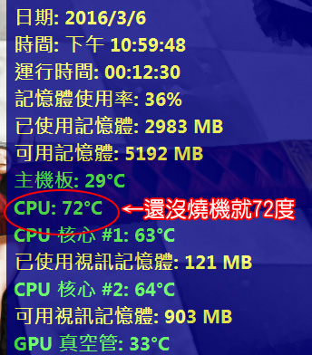 CPU溫度
