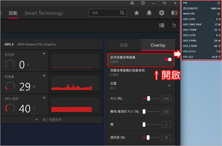 【教學】如何在遊戲畫面中顯示幀數FPS、CPU、GPU與RA