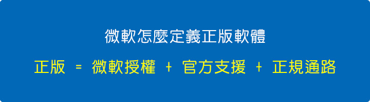 微軟怎麼定義正版軟體.jpg